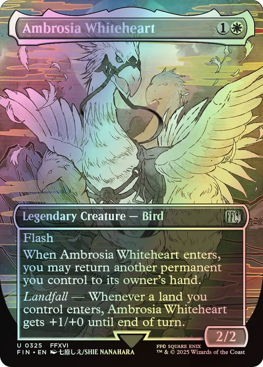 Ambrosia Whiteheart (FIN) #325 [EN/F] s/o