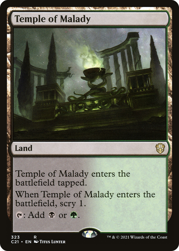 Temple of Malady (C21) #323 [EN/N]