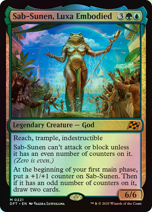 Sab-Sunen, Luxa Embodied (DFT) #221 [EN/F] s/o