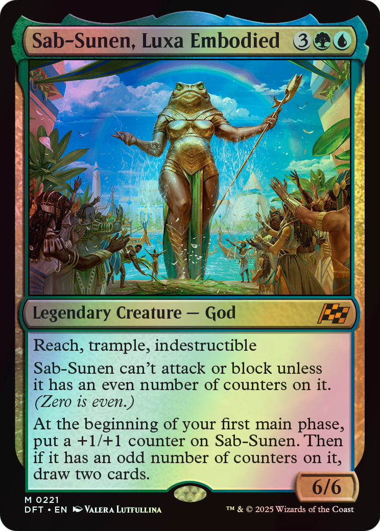 Sab-Sunen, Luxa Embodied (DFT) #221 [EN/F] s/o