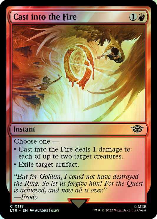 Cast into the Fire (LTR) #118 [EN/F] s/o