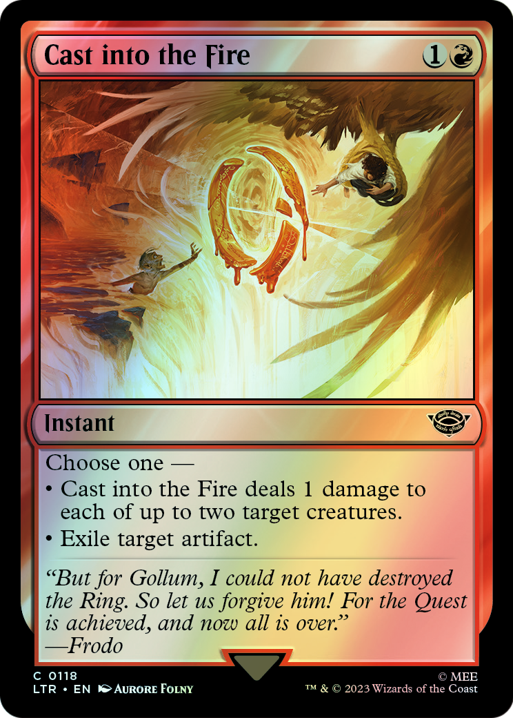 Cast into the Fire (LTR) #118 [EN/F] s/o