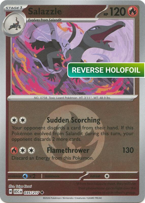 Salazzle - 035/217 (Energy Symbol Pattern) (ASC) #035_V3 [EN/R]
