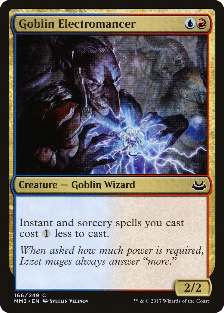 Goblin Electromancer (MM3) #166 [EN/N]