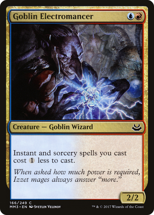 Goblin Electromancer (MM3) #166 [EN/N]