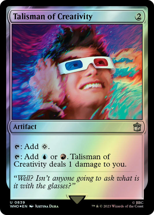 Talisman of Creativity - Surge Foil (WHO) #839 [EN/F]