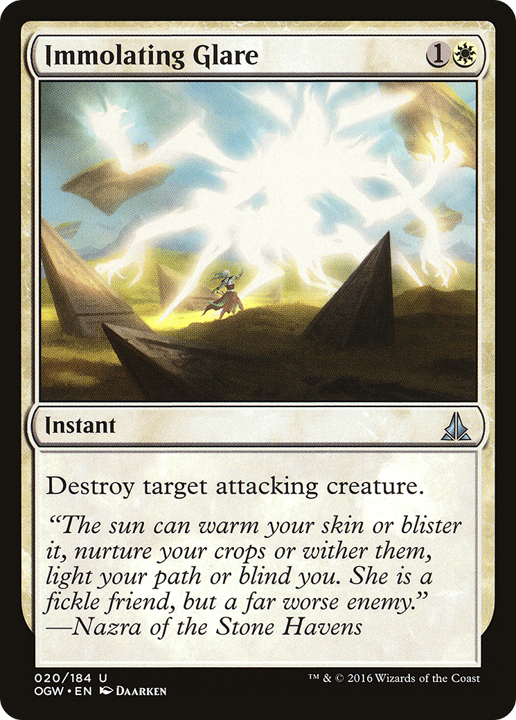 Immolating Glare (OGW) #20 [EN/N]