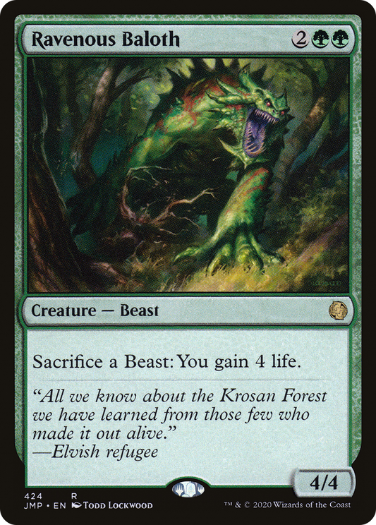 Ravenous Baloth (JMP) #424 [EN/N]