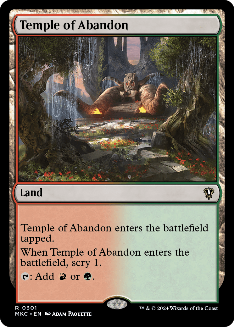 Temple of Abandon (MKC) #301 [EN/N]