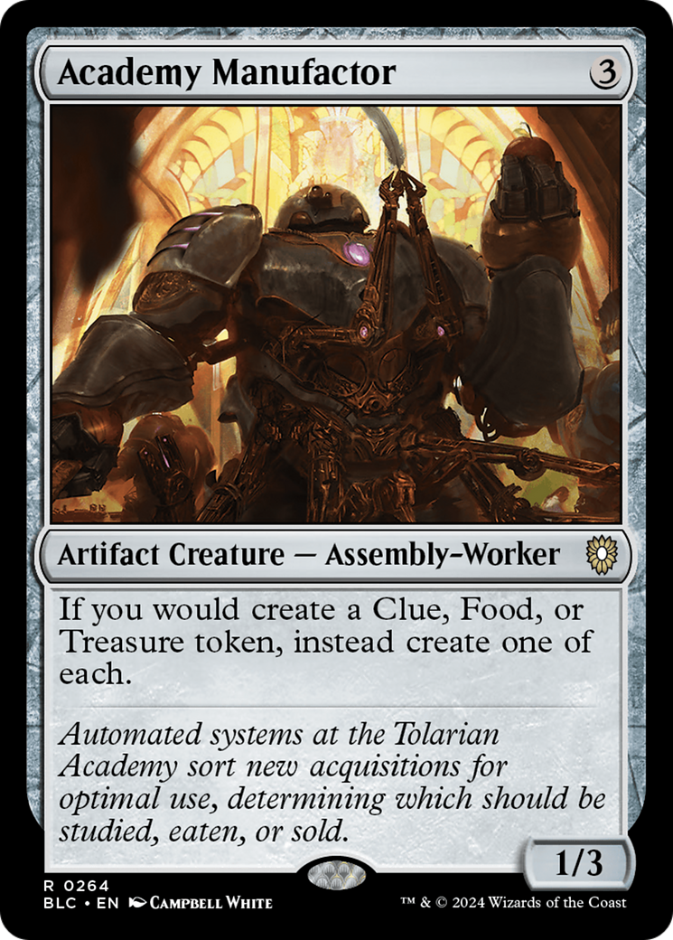 Academy Manufactor (BLC) #264 [EN/N]