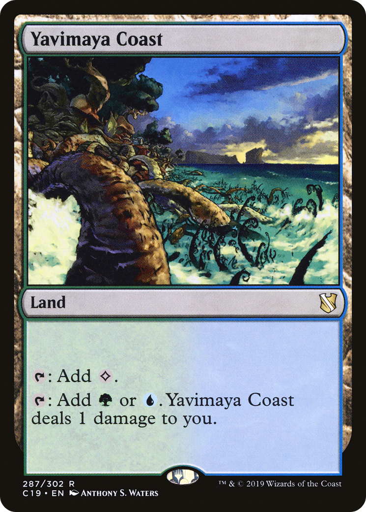 Yavimaya Coast (C19) #287 [EN/N]