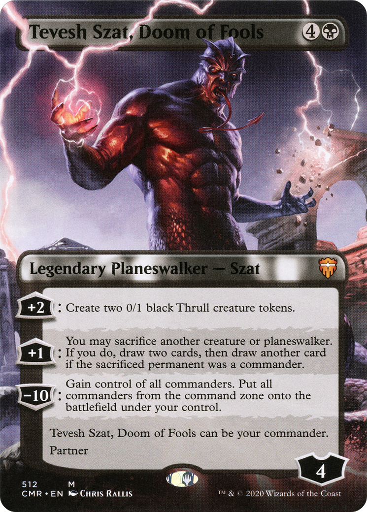 Tevesh Szat, Doom of Fools (CMR) #512 [EN/N] s/o