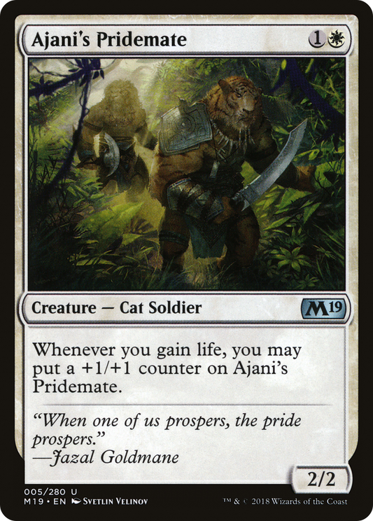 Ajani's Pridemate (M19) #5 [EN/N]