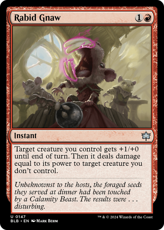 Rabid Gnaw (BLB) #147 [EN/N] s/o