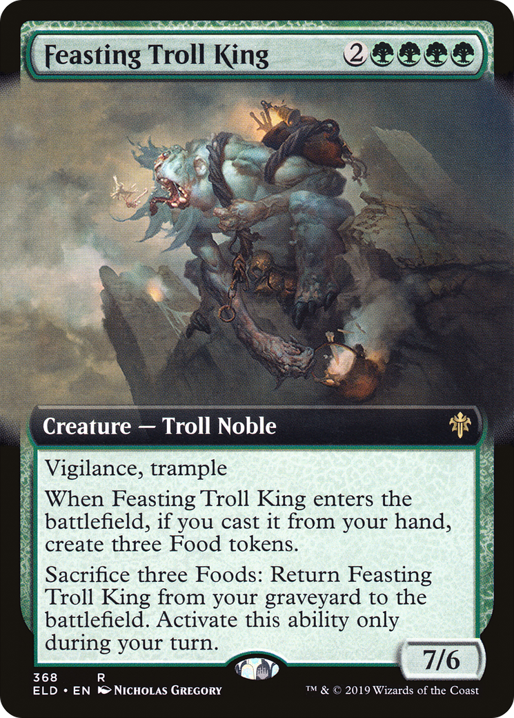 Feasting Troll King (ELD) #368 [EN/N]