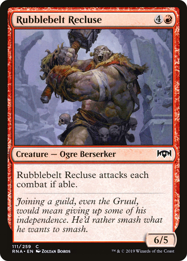 Rubblebelt Recluse (RNA) #111 [EN/N]