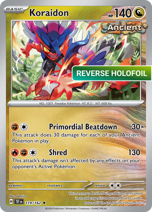 Koraidon (TEF) #119 [EN/R] s/o
