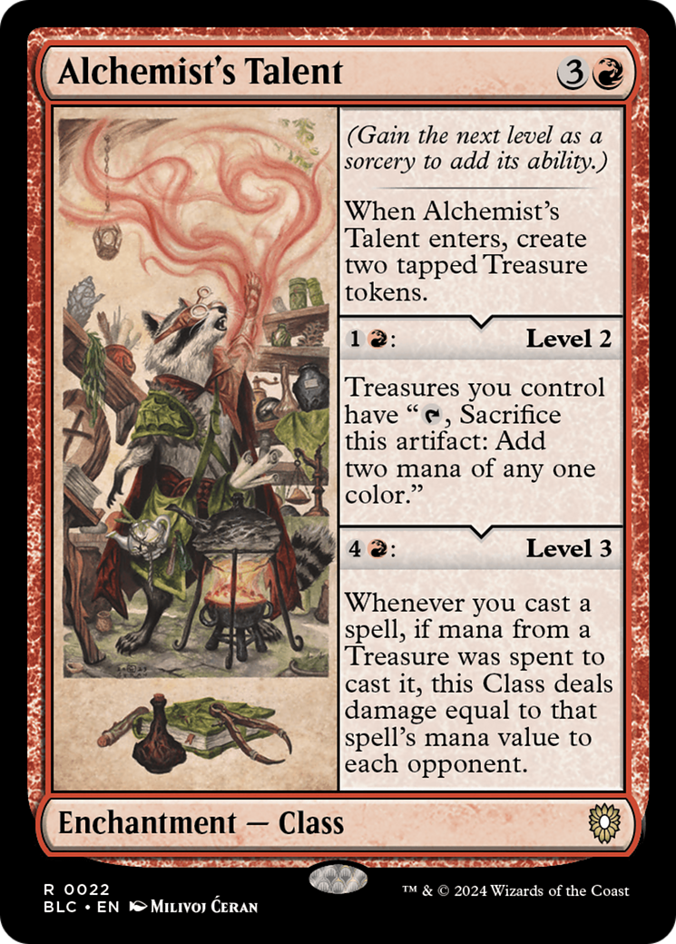 Alchemist's Talent (BLC) #22 [EN/N] s/o