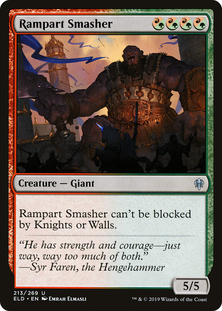 Rampart Smasher (ELD) #213 [EN/N]
