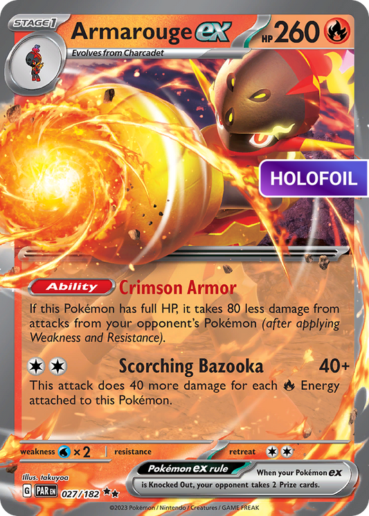 Armarouge ex (PAR) #27 [EN/H] s/o