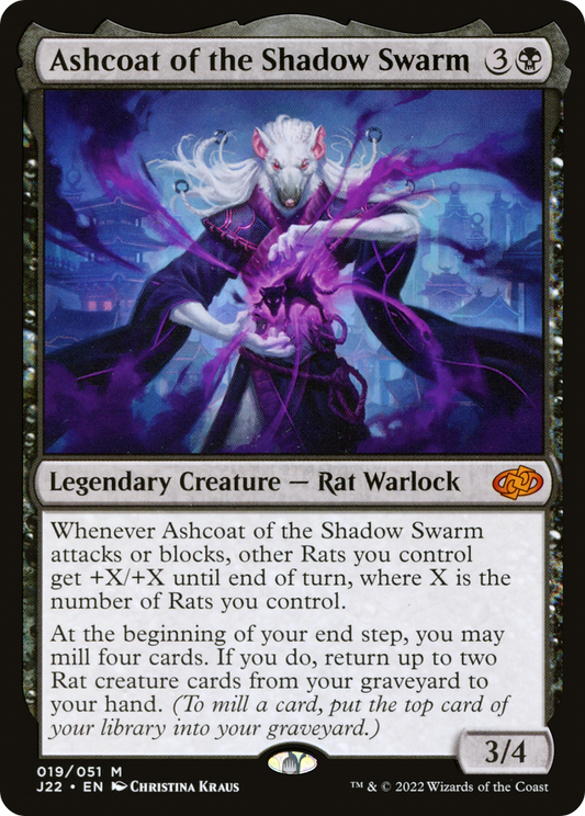 Ashcoat of the Shadow Swarm (J22) #19 [EN/N]