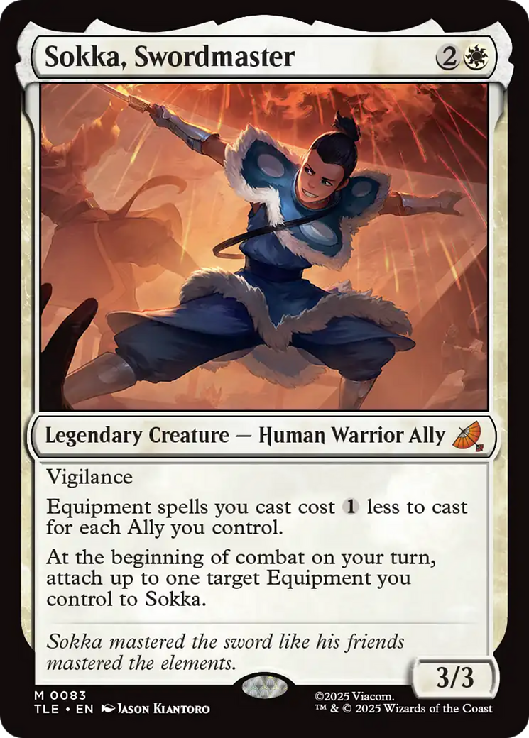 Sokka, Swordmaster (TLE) #83 [EN/N] s/o