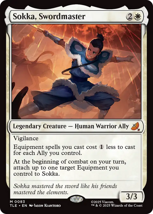 Sokka, Swordmaster (TLE) #83 [EN/N] s/o