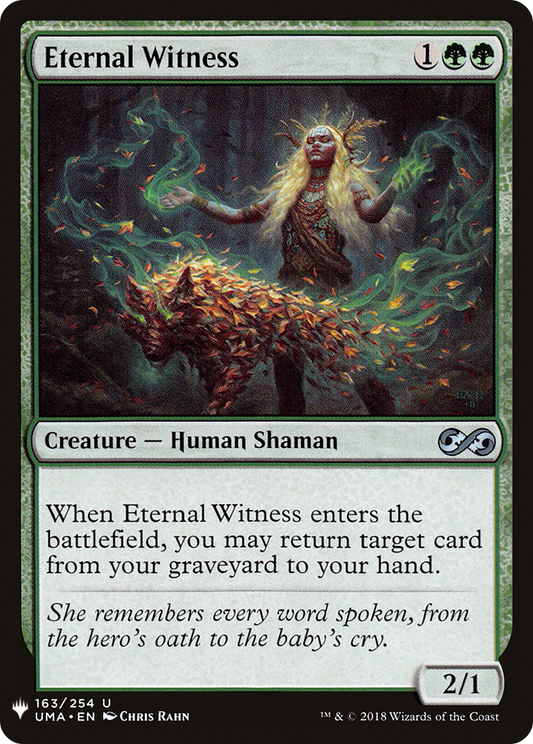 Eternal Witness (PLST) #UMA-163 [EN/N] s/o