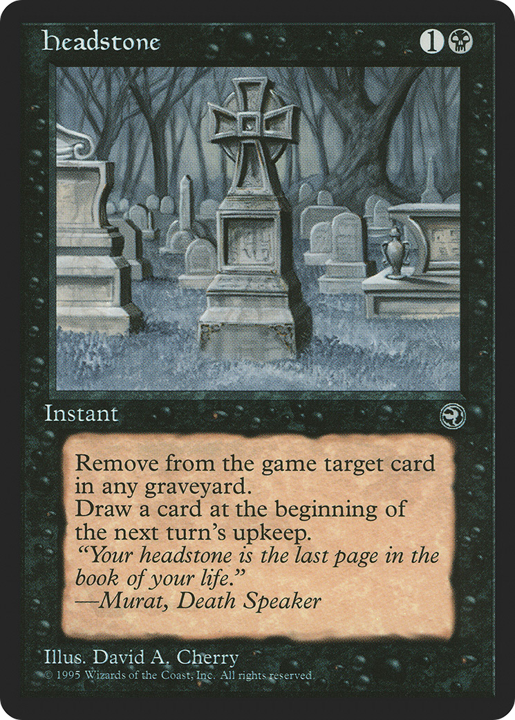 Headstone (HML) #52 [EN/N]