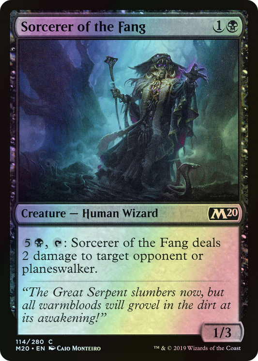 Sorcerer of the Fang (M20) #114 [EN/F] s/o