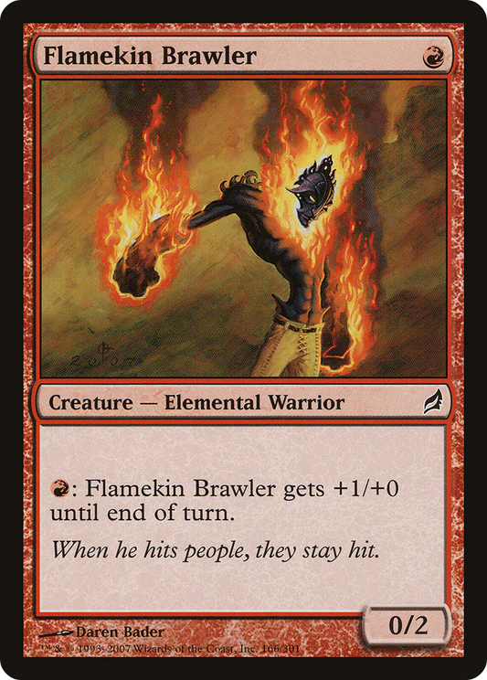 Flamekin Brawler (LRW) #166 [EN/N]