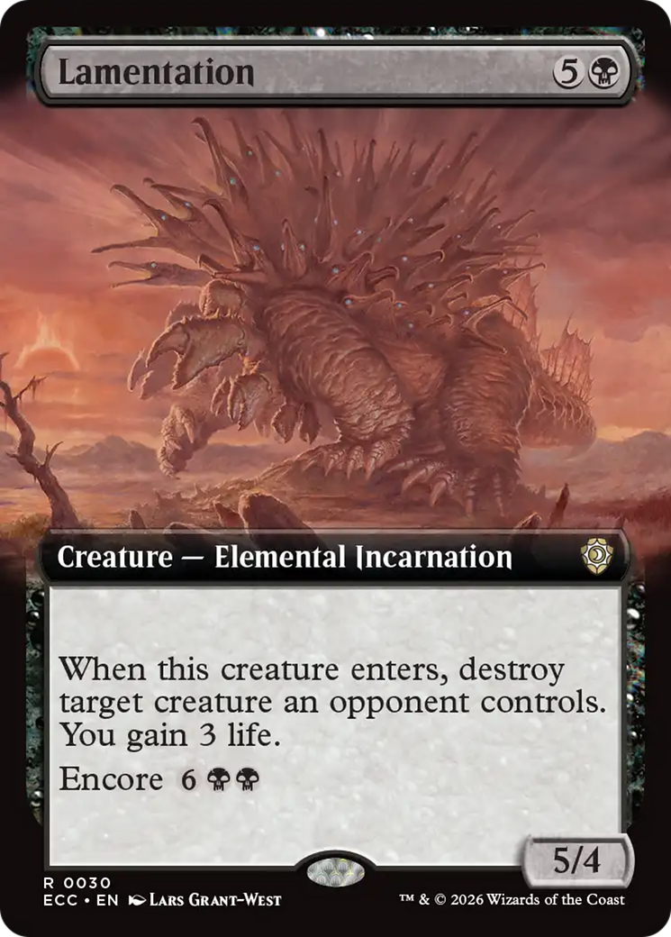 Lamentation (ECC) #30 [EN/N] s/o