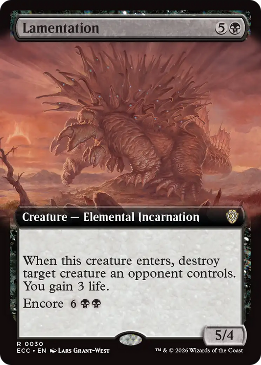 Lamentation (ECC) #30 [EN/N] s/o