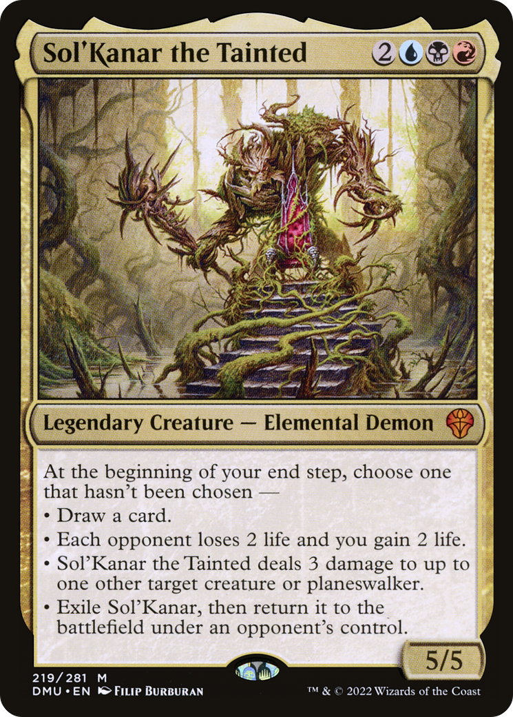 Sol'Kanar the Tainted (DMU) #219 [EN/N]