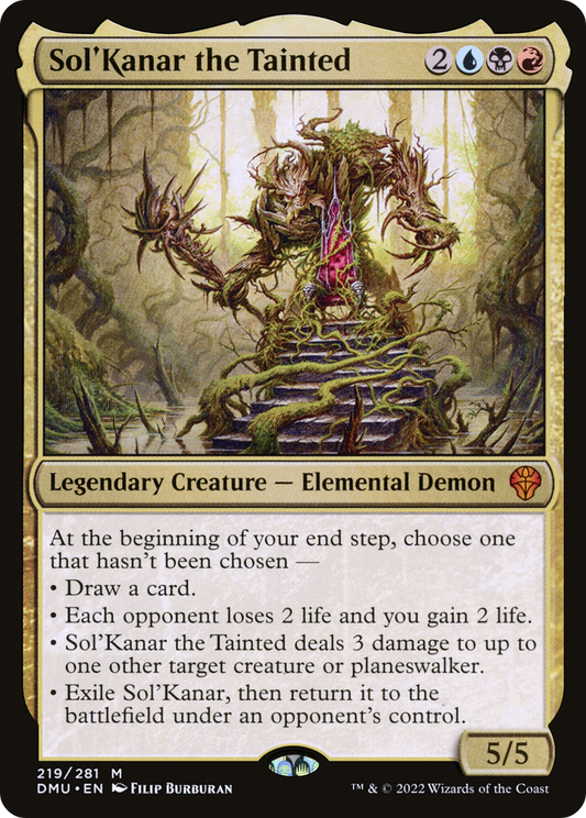 Sol'Kanar the Tainted (DMU) #219 [EN/N]