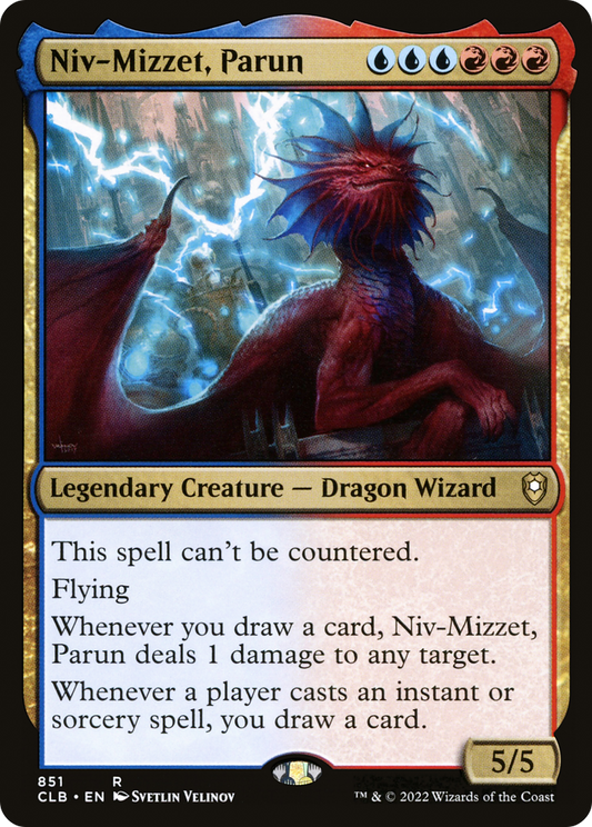 Niv-Mizzet, Parun (CLB) #851 [EN/N]