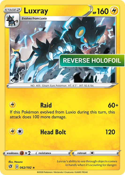 Luxray (RCL) #062 [EN/R] s/o