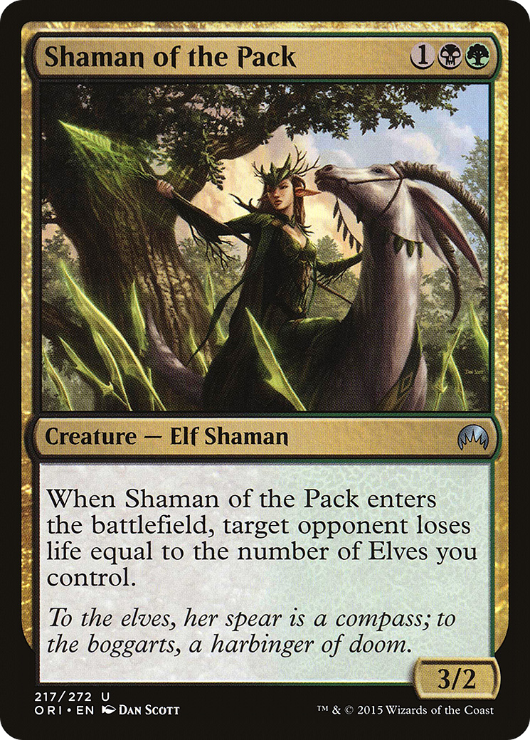 Shaman of the Pack (ORI) #217 [EN/N]