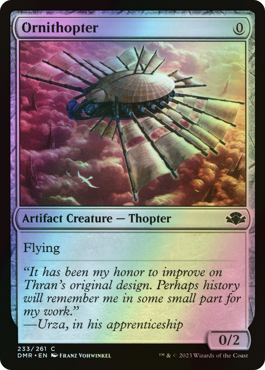 Ornithopter (DMR) #233 [EN/F] s/o
