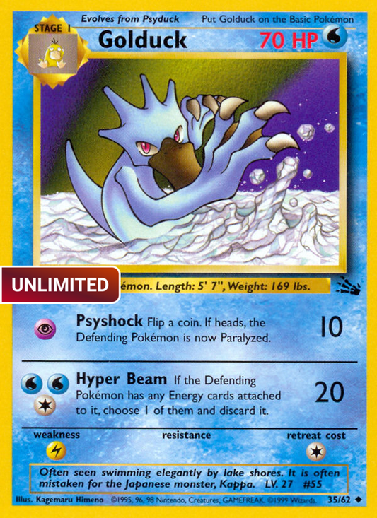 Golduck (FO) #35 [EN/U]