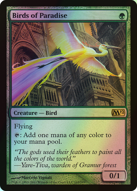 Birds of Paradise (M12) #165 [EN/F] s/o