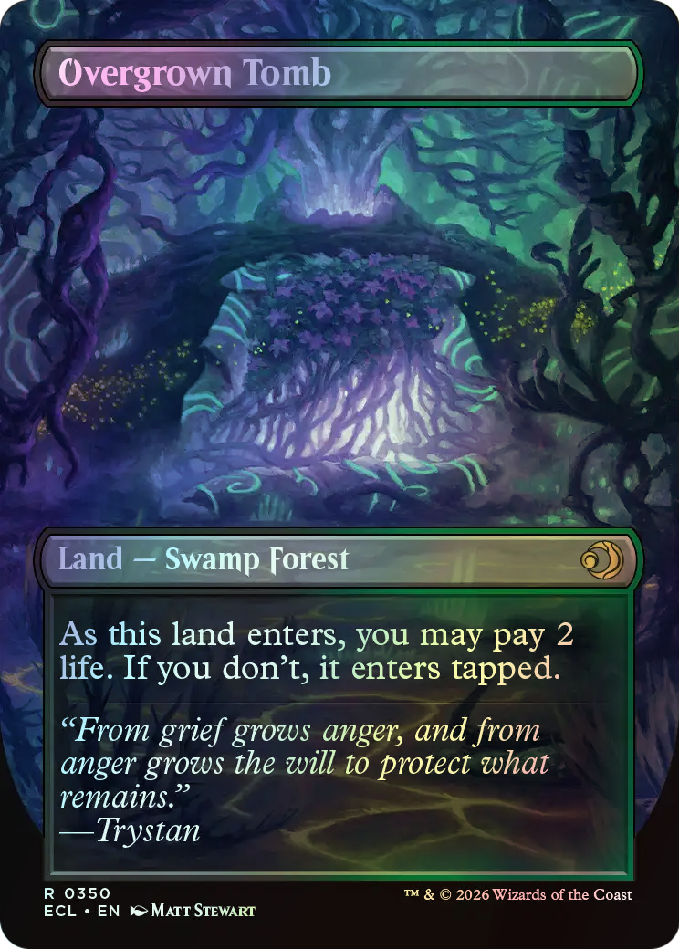 Overgrown Tomb // Overgrown Tomb (ECL) #350 [EN/F]