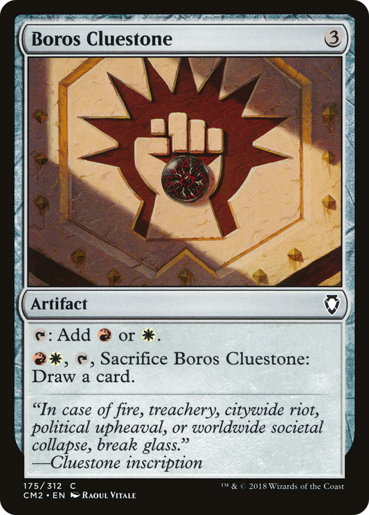 Boros Cluestone (CM2) #175 [EN/N]