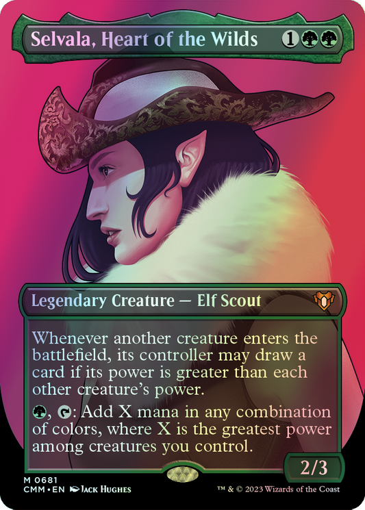 Selvala, Heart of the Wilds (CMM) #681 [EN/F] s/o
