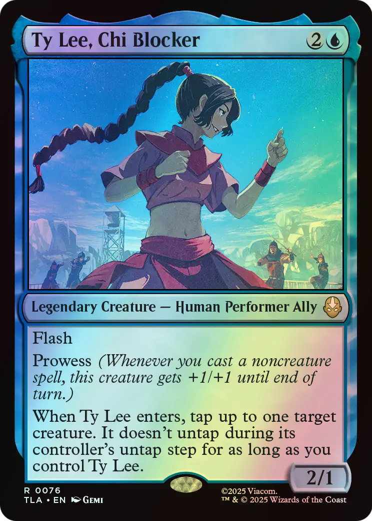 Ty Lee, Chi Blocker (TLA) #76 [EN/F]