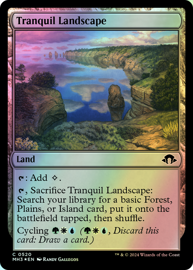 Tranquil Landscape (MH3) #520 [EN/F]