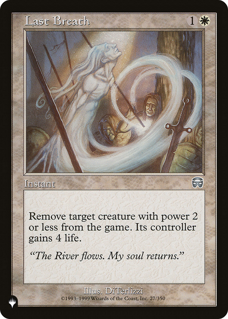Last Breath (PLST) #MMQ-27 [EN/N] s/o