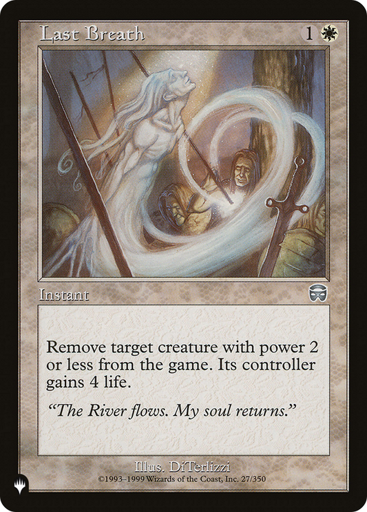 Last Breath (PLST) #MMQ-27 [EN/N] s/o