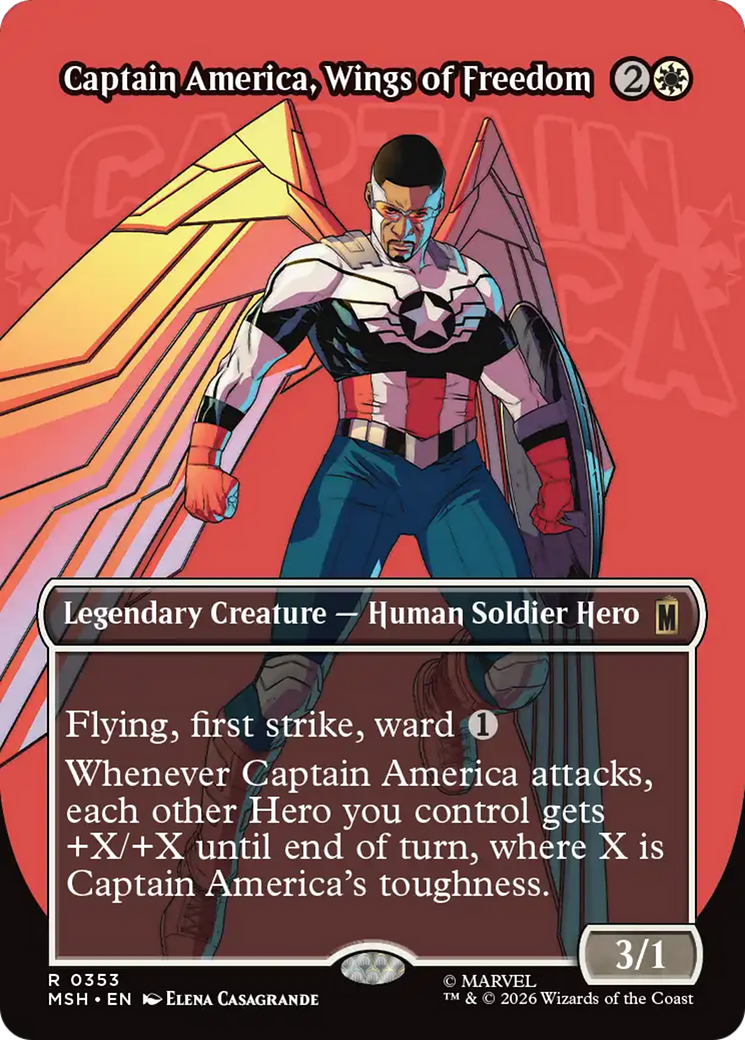 Captain America, Wings of Freedom (MSH) #353 [EN/N]