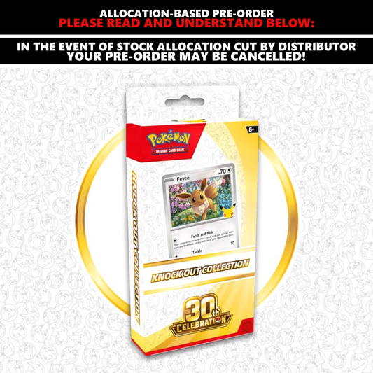 [PRE-ORDER] Pokemon TCG: 30th Celebration - Knock Out Collection [SUBJECT TO ALLOCATION]